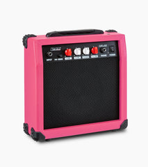 pink 20 watt electric guitar amplifier