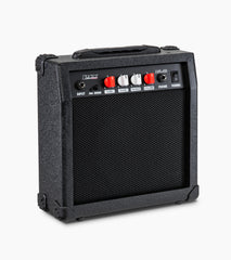 black 20 watt electric guitar amplifier