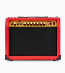 red 40-watt mini guitar amplifier