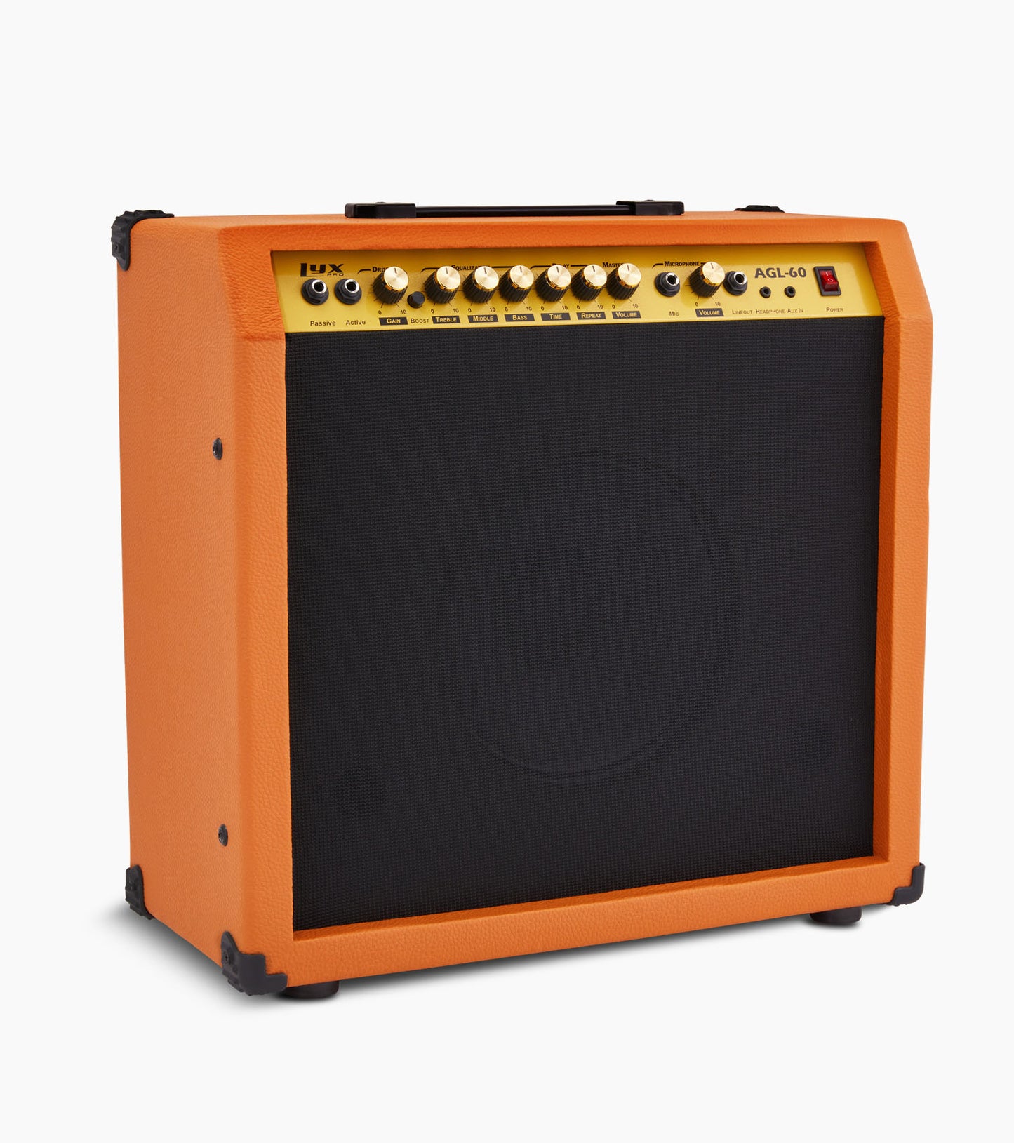 mahogany 60-watt beginner guitar amp