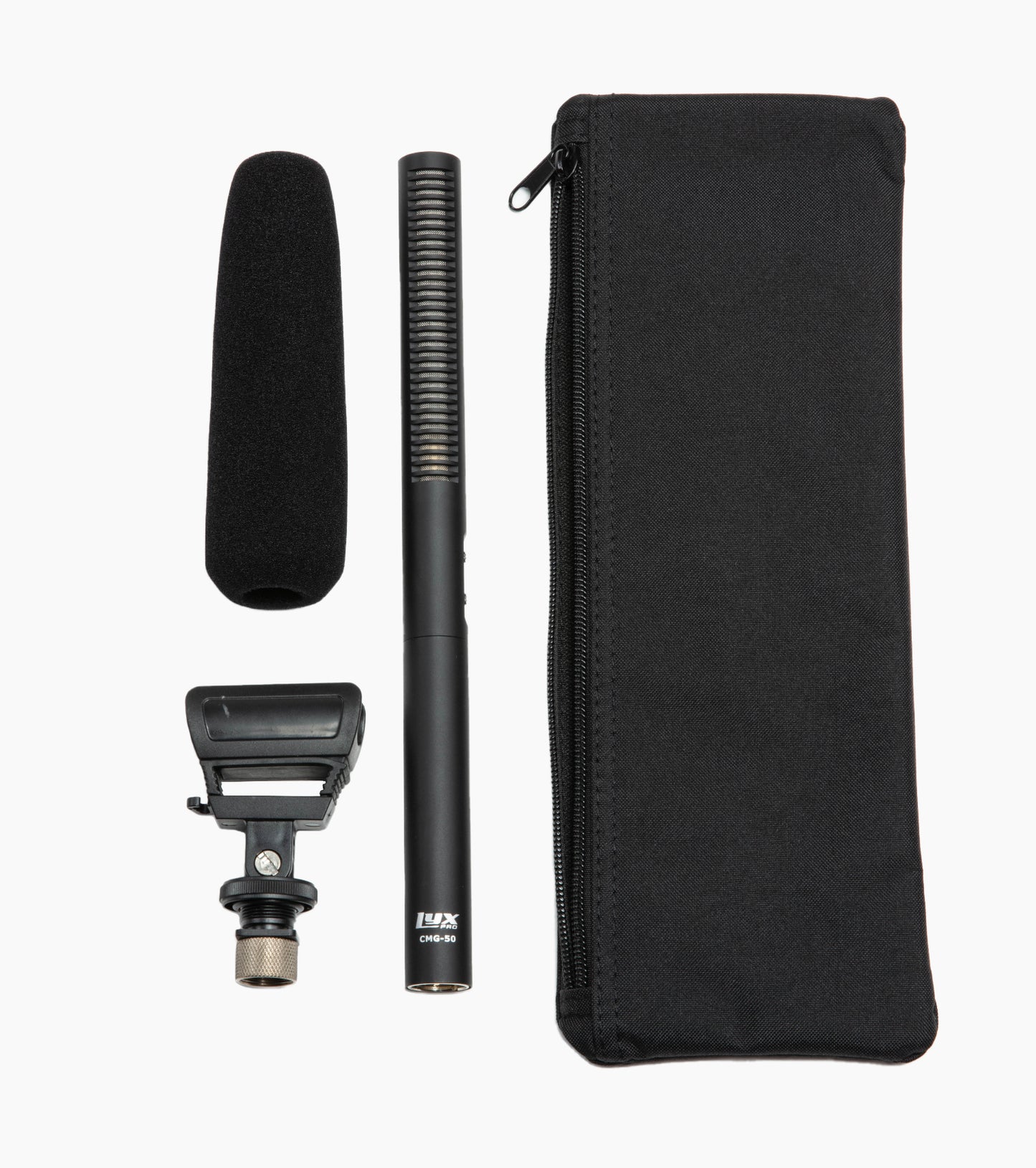 shotgun microphone with windscreen parts