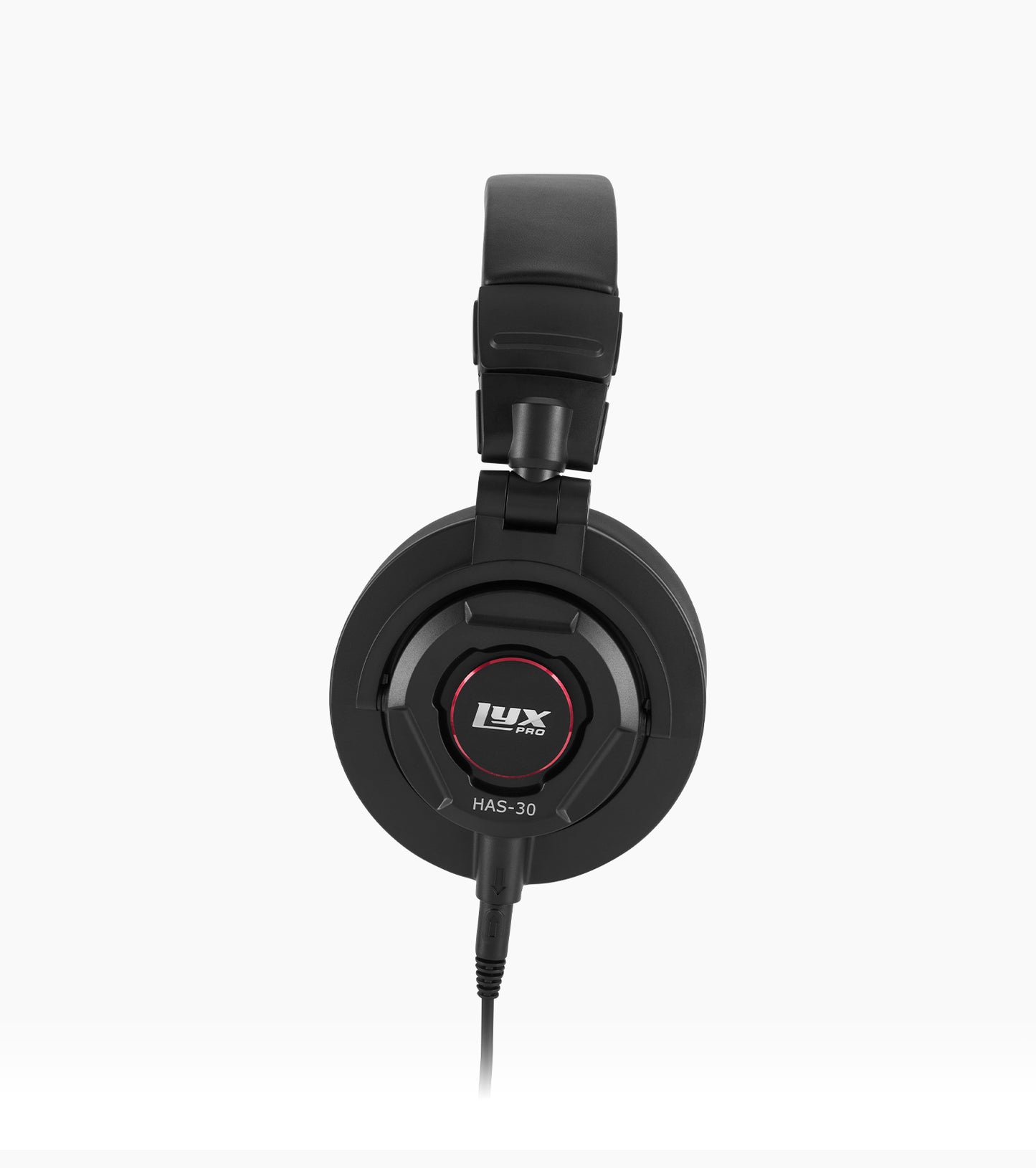 side view of sound-isolating studio-quality headphones