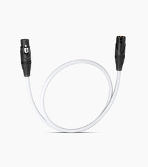 1.5 Feet White XLR Cable - Hero Image