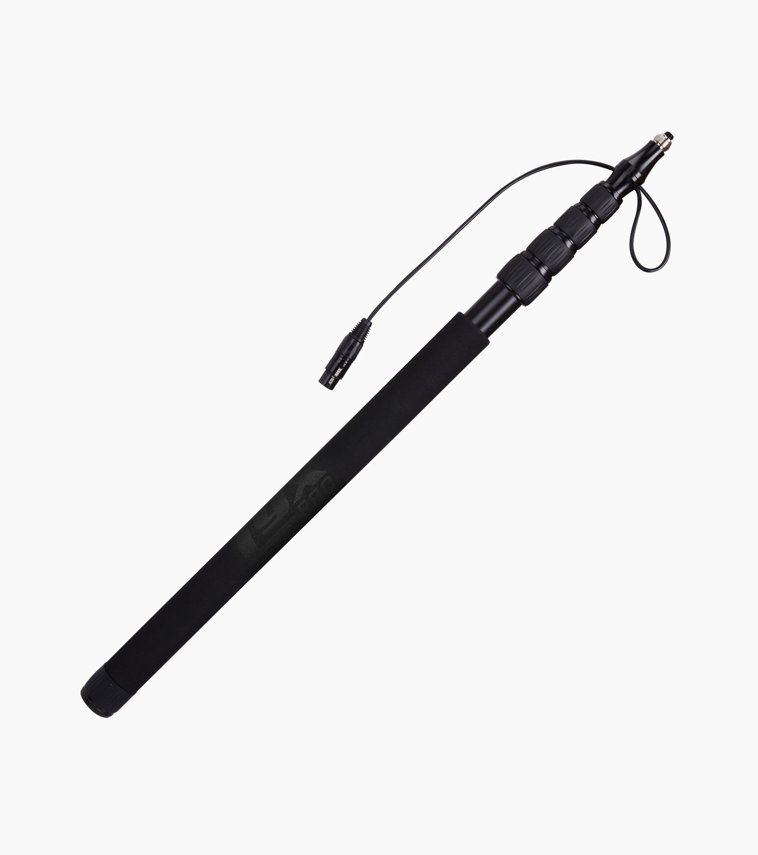 telescoping microphone boom pole with cable