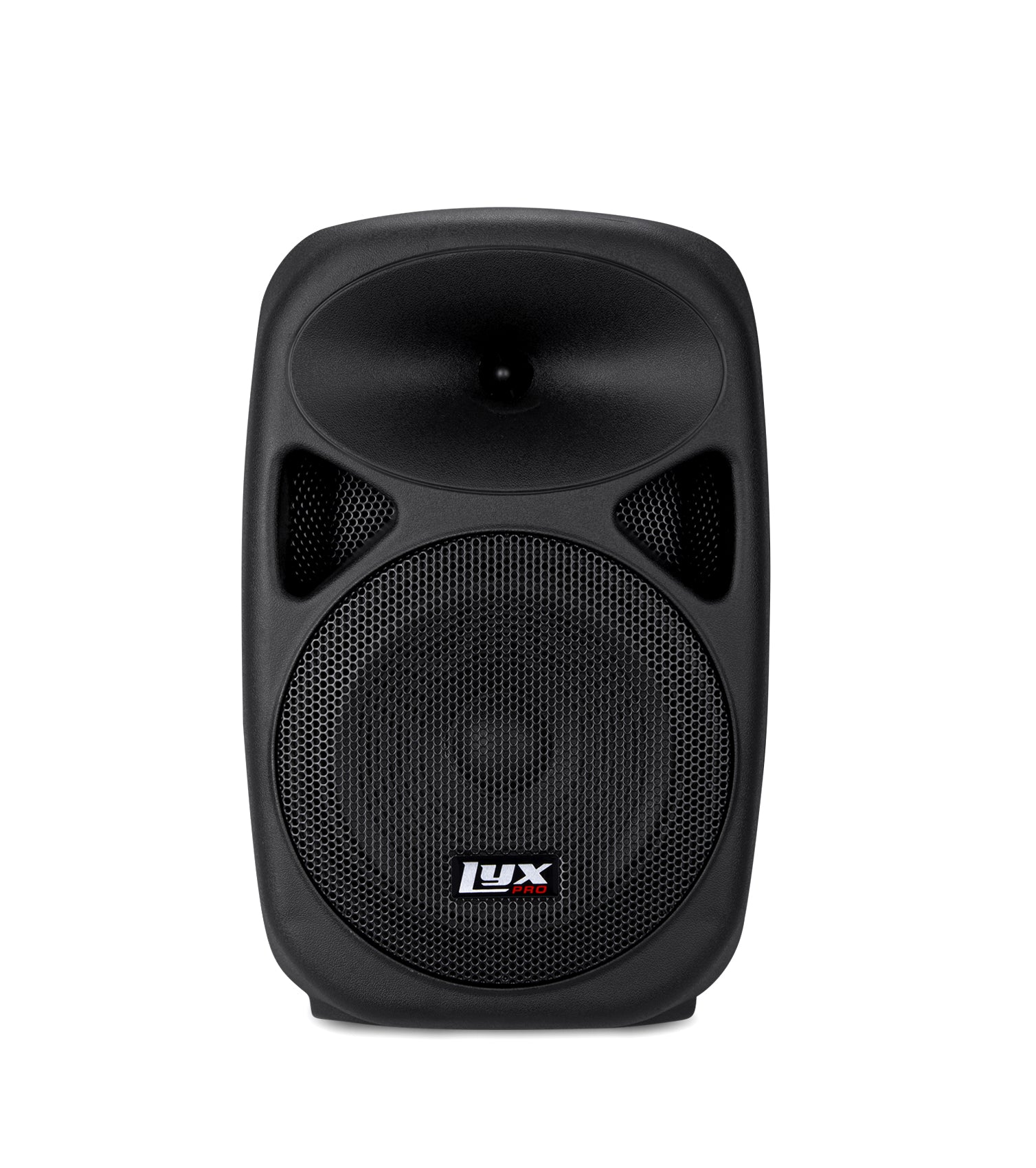 10” portable battery-powered PA speaker