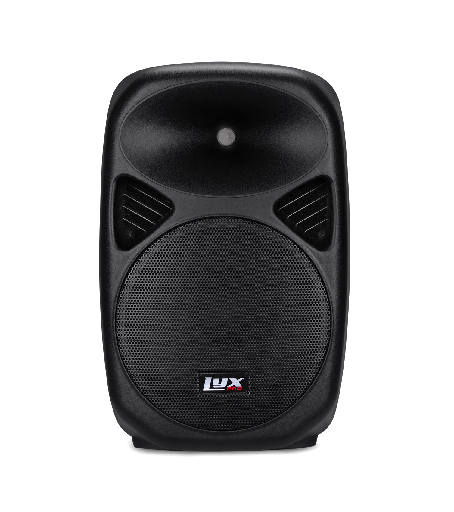 12” portable battery-powered PA speaker