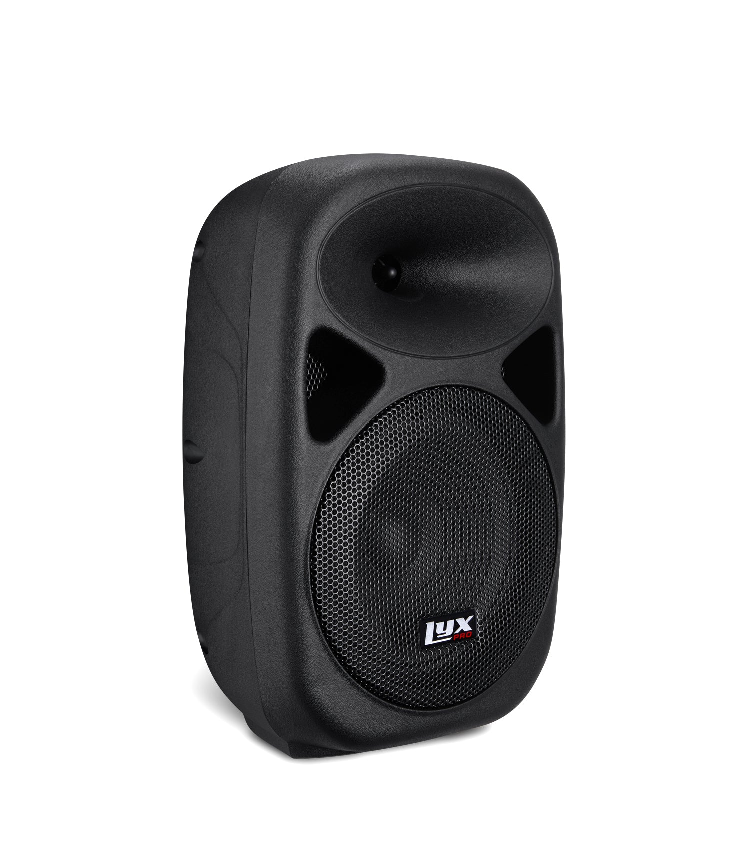 8” portable battery-powered PA speaker