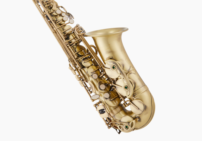 bronze e flat alto sax