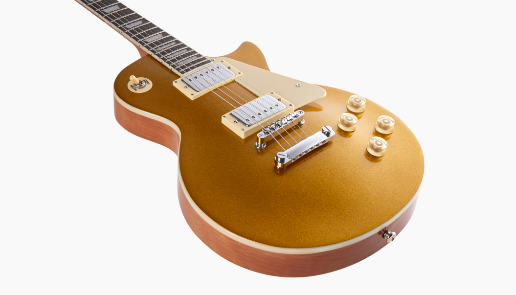 sb series beginner electric guitar in honey