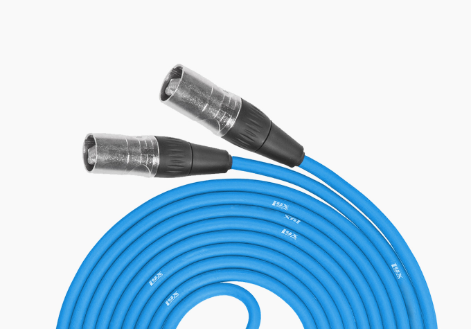 blue cat6 ethercon rj45 cable