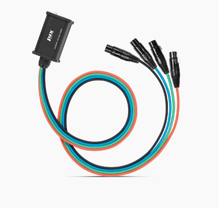 female XLR to cat6 stage snake