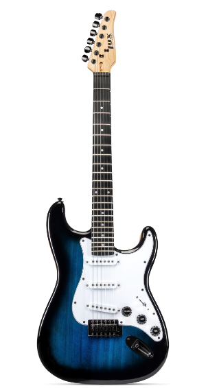 CS series blue electric guitar