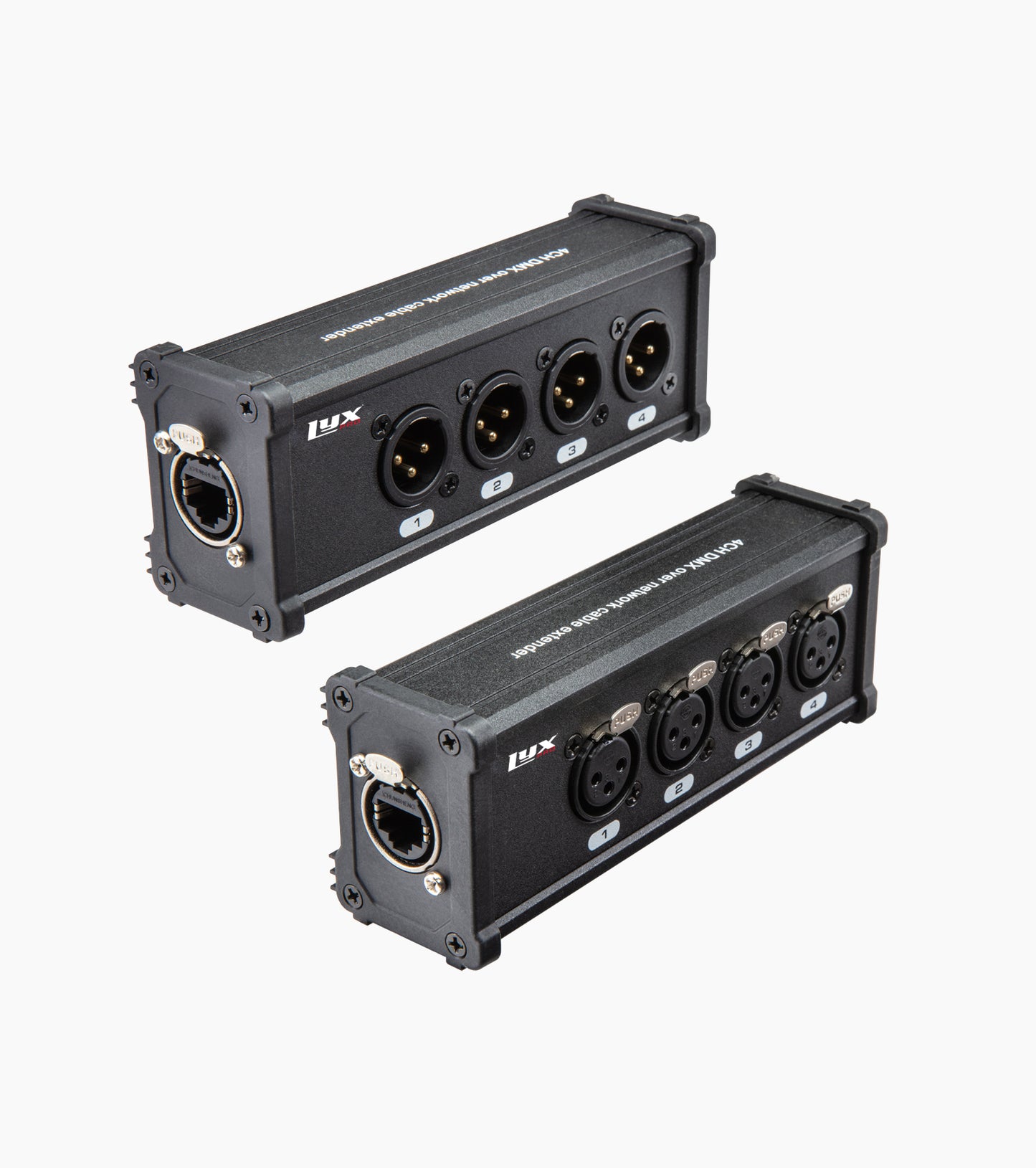 LyxPro 4-Channel XLR to Cat6 Network Cable Breakouts - Hero image