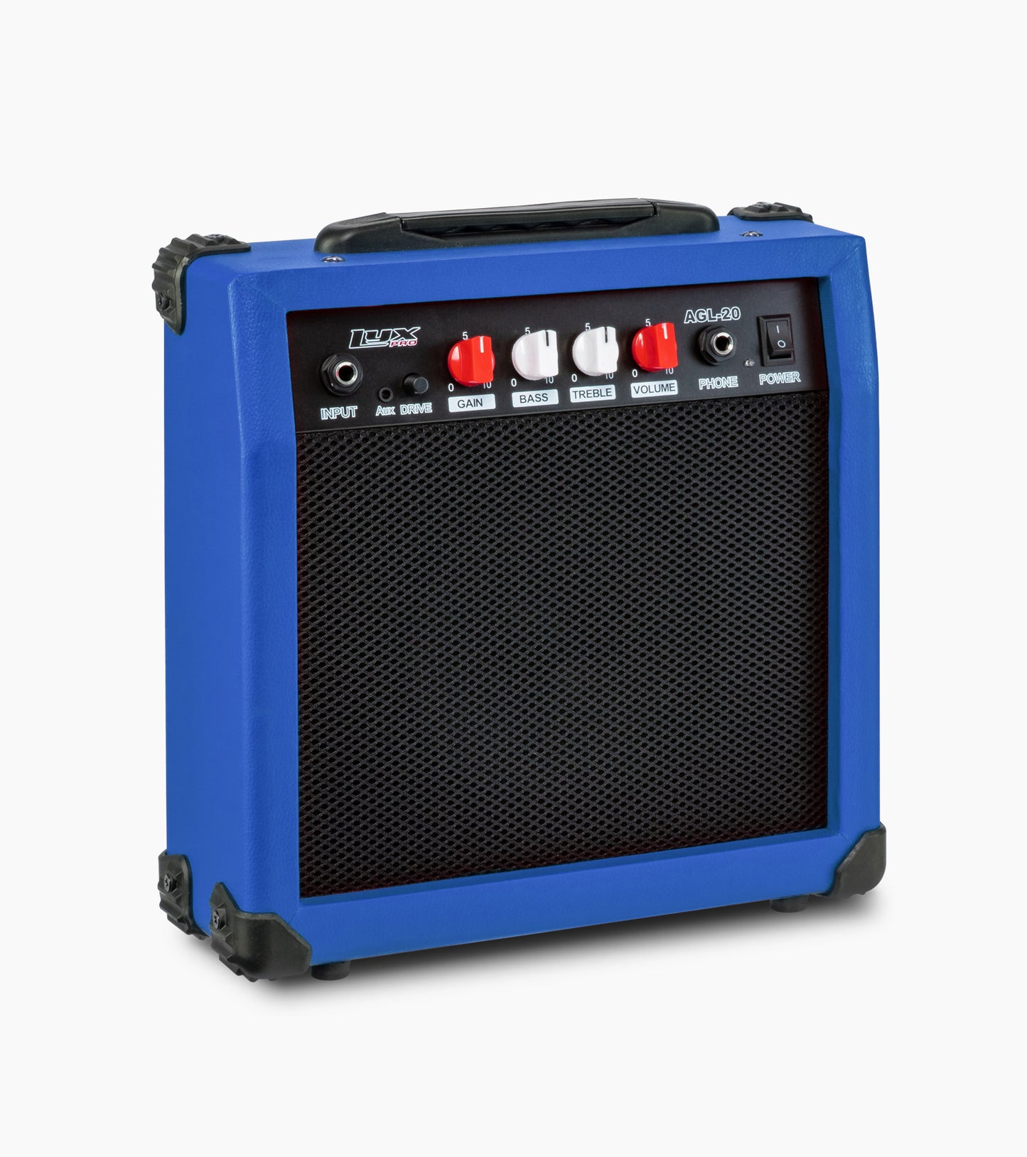 20-Watt Electric Guitar Amplifier Blue - Hero Image