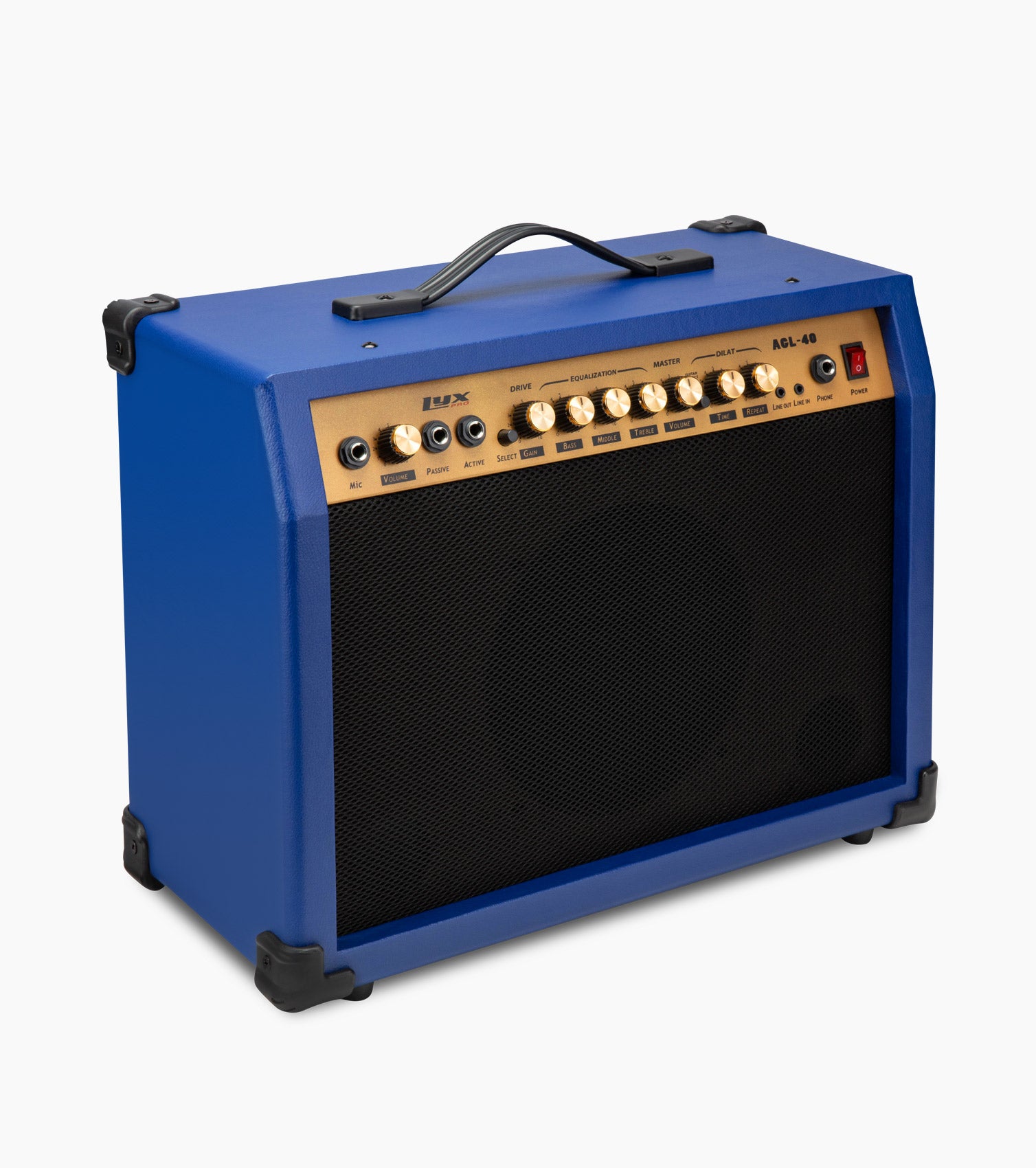 40-Watt Electric Guitar Amplifier Blue - Hero Image