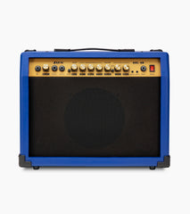blue 40-watt mini guitar amplifier 