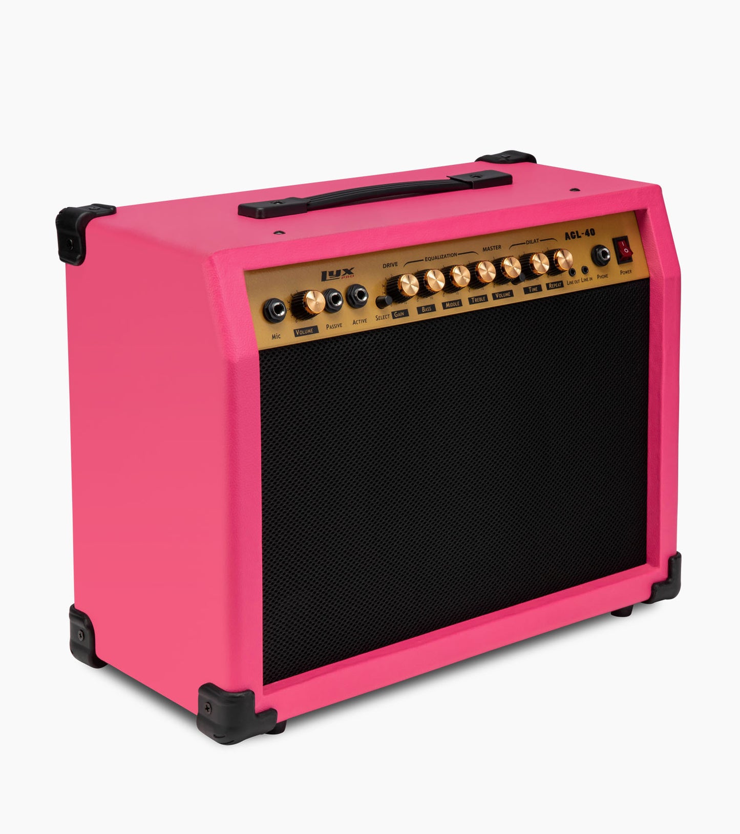 40-Watt Electric Guitar Amplifier Pink - Hero Image