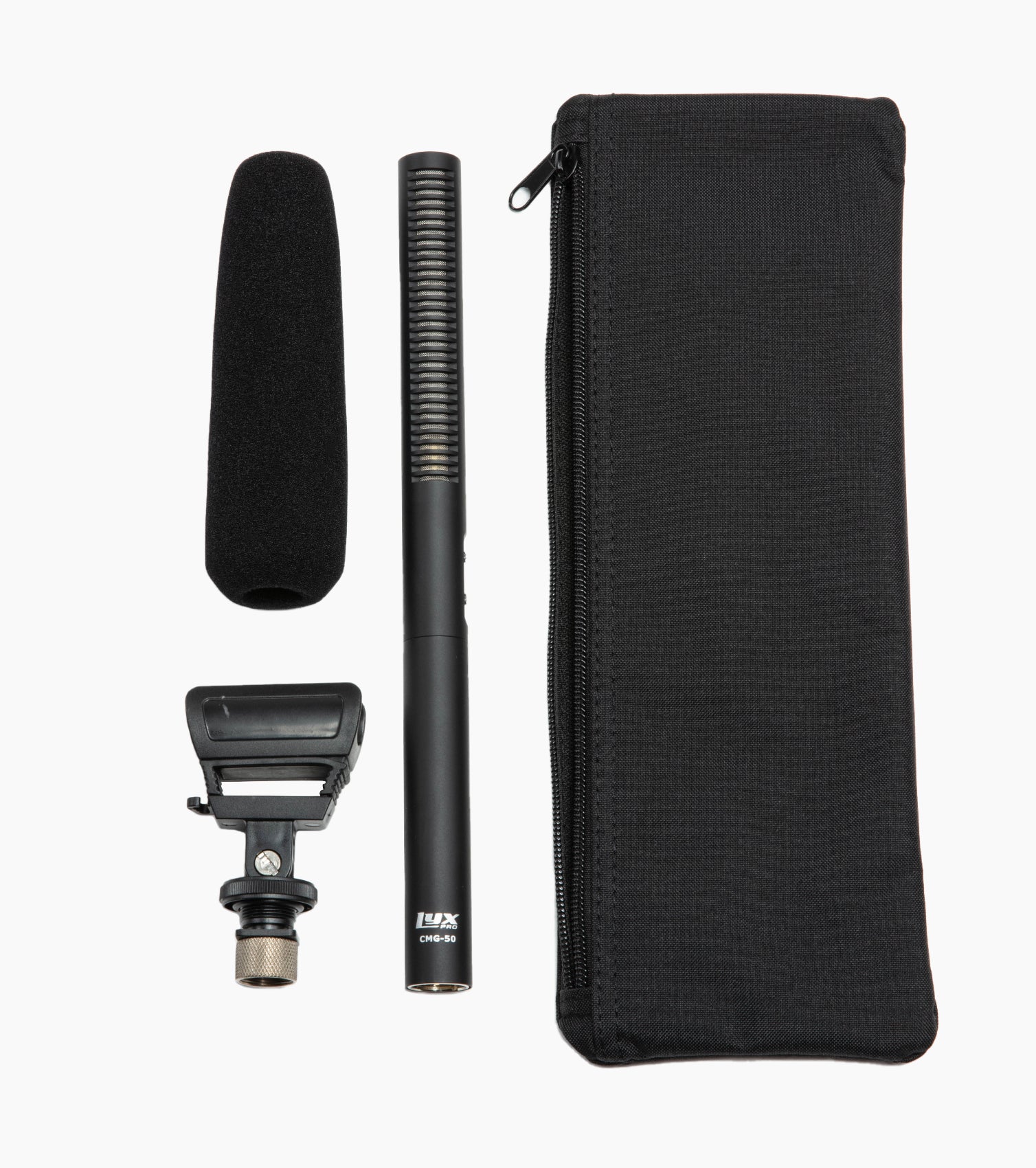 shotgun microphone with windscreen parts 