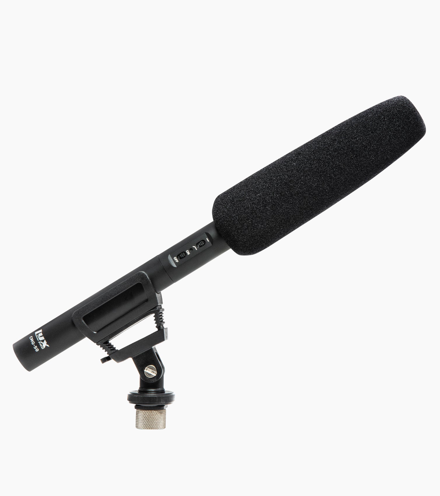 Shotgun Microphone with Shock Mount and Windscreen - Microphone