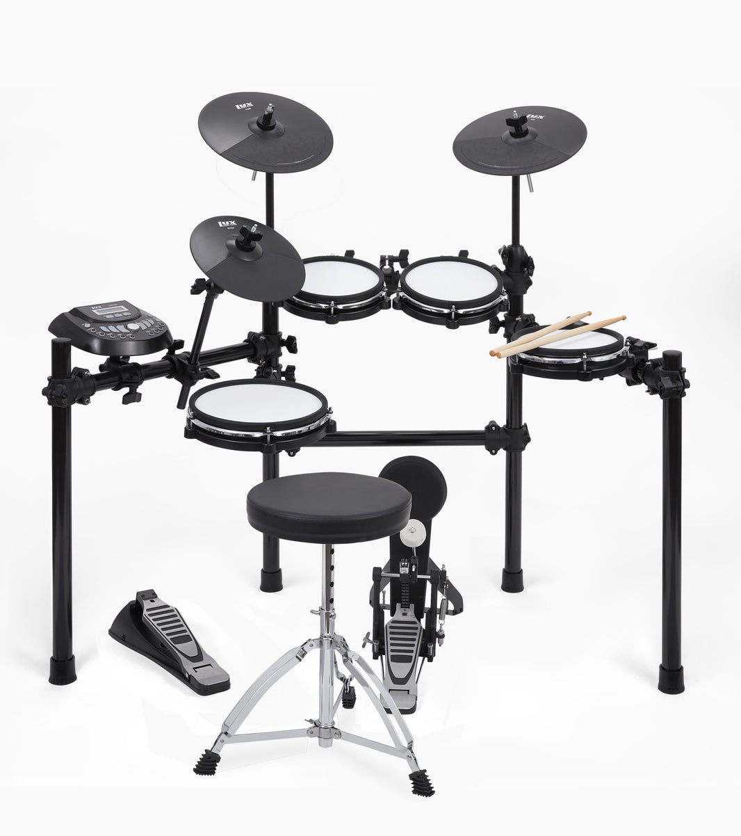 7 Piece Electronic Drum Set by LyxJam LyxPro