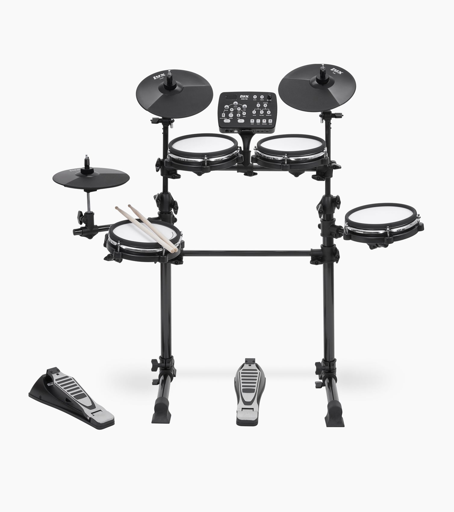 7 piece electronic drum set 