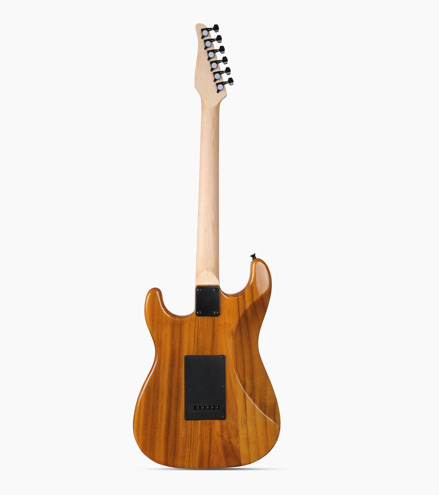 39 in Mahogany Stratocaster Electric Guitar & Starter Kit - Back