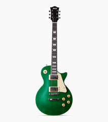 Green les paul inspired electric guitar