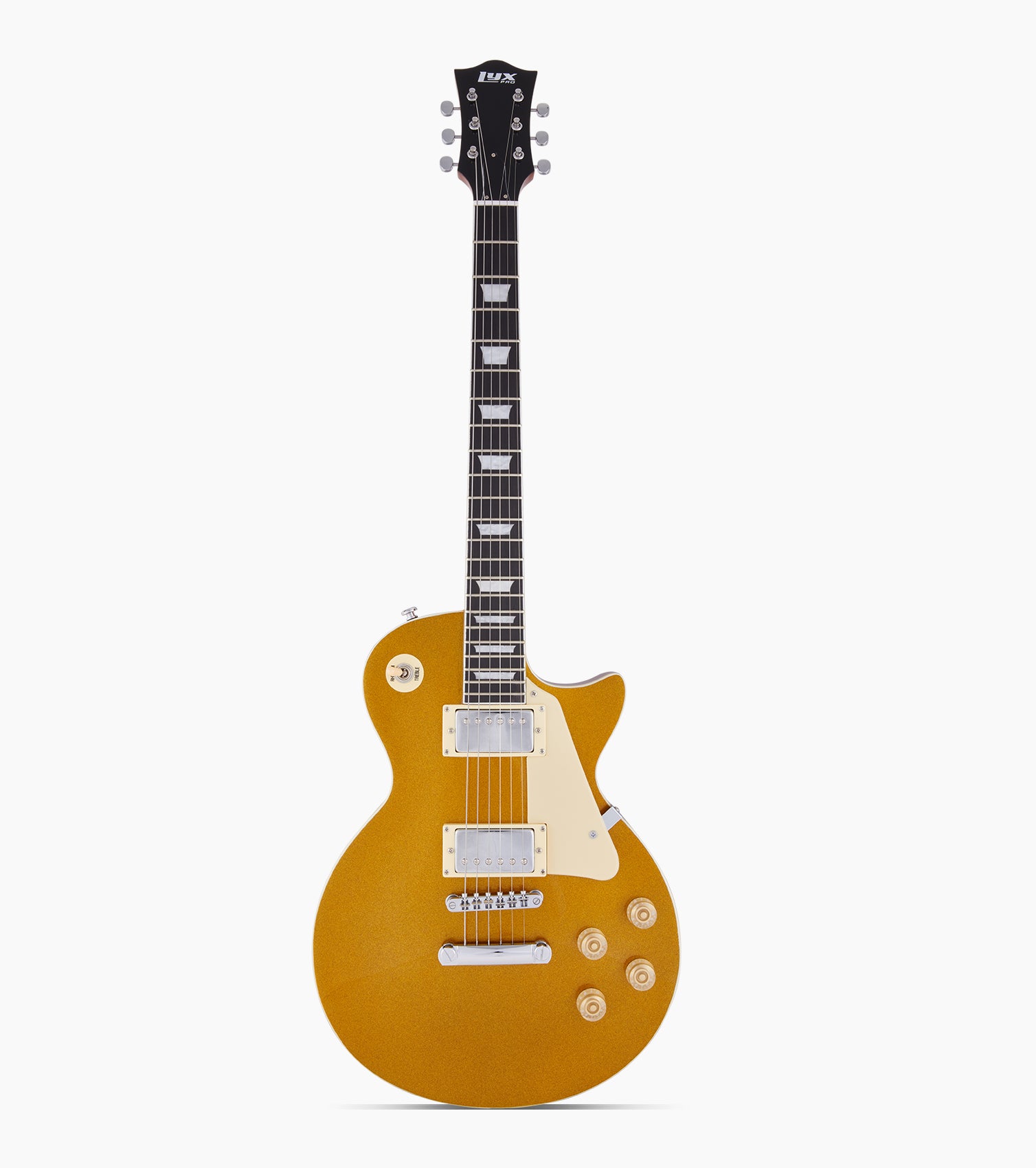 Honey les paul inspired electric guitar