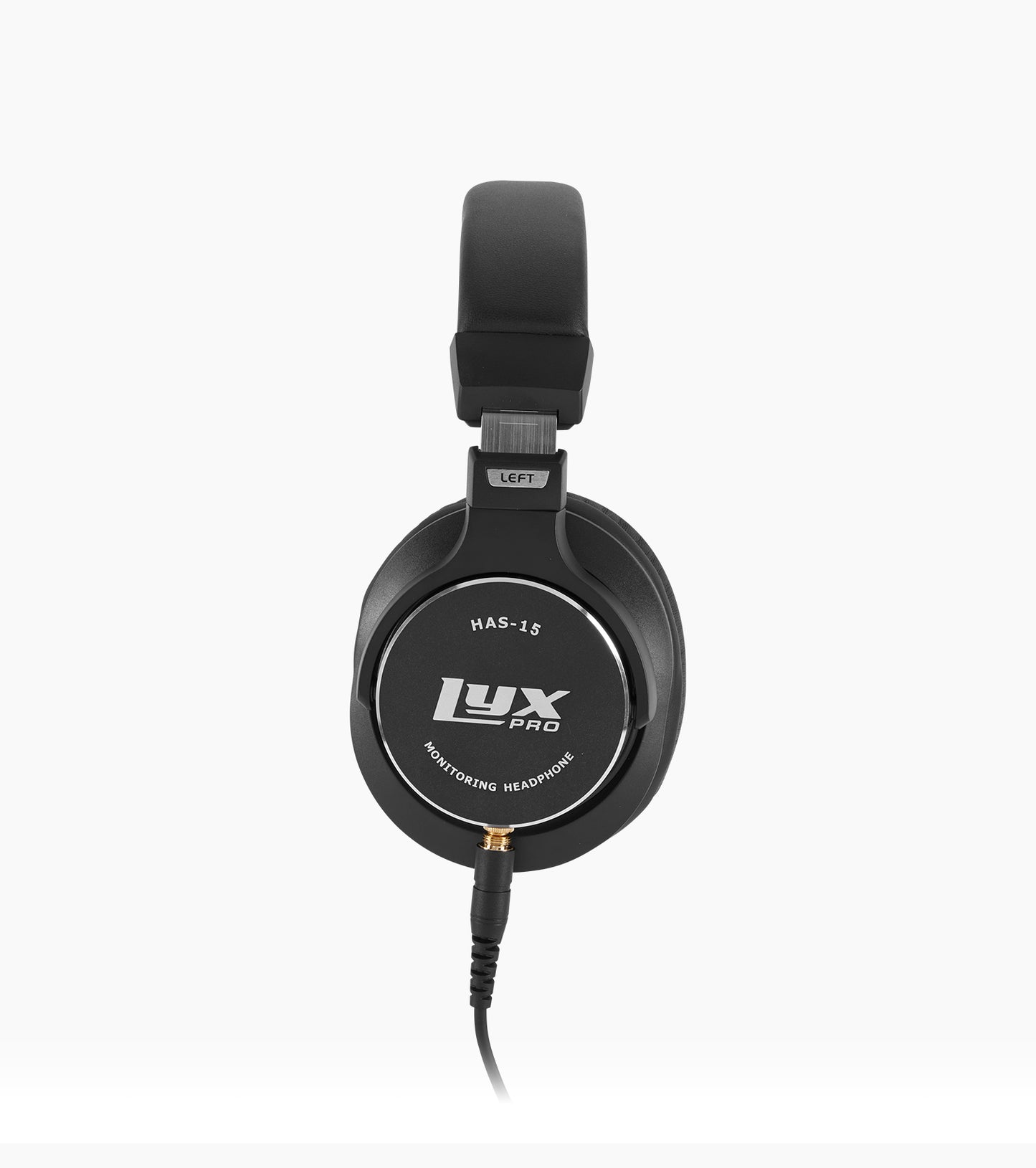 LyxPro Over-Ear Professional Studio Headphones with Detachable Cables - Left view