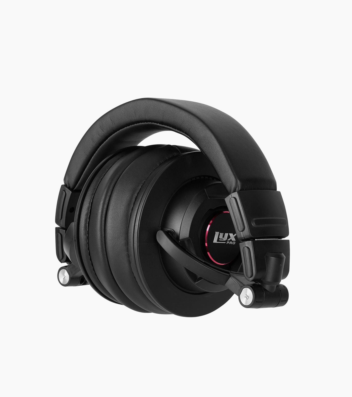 LyxPro Over-Ear Professional Studio Headphones with Sound Isolation - Folded