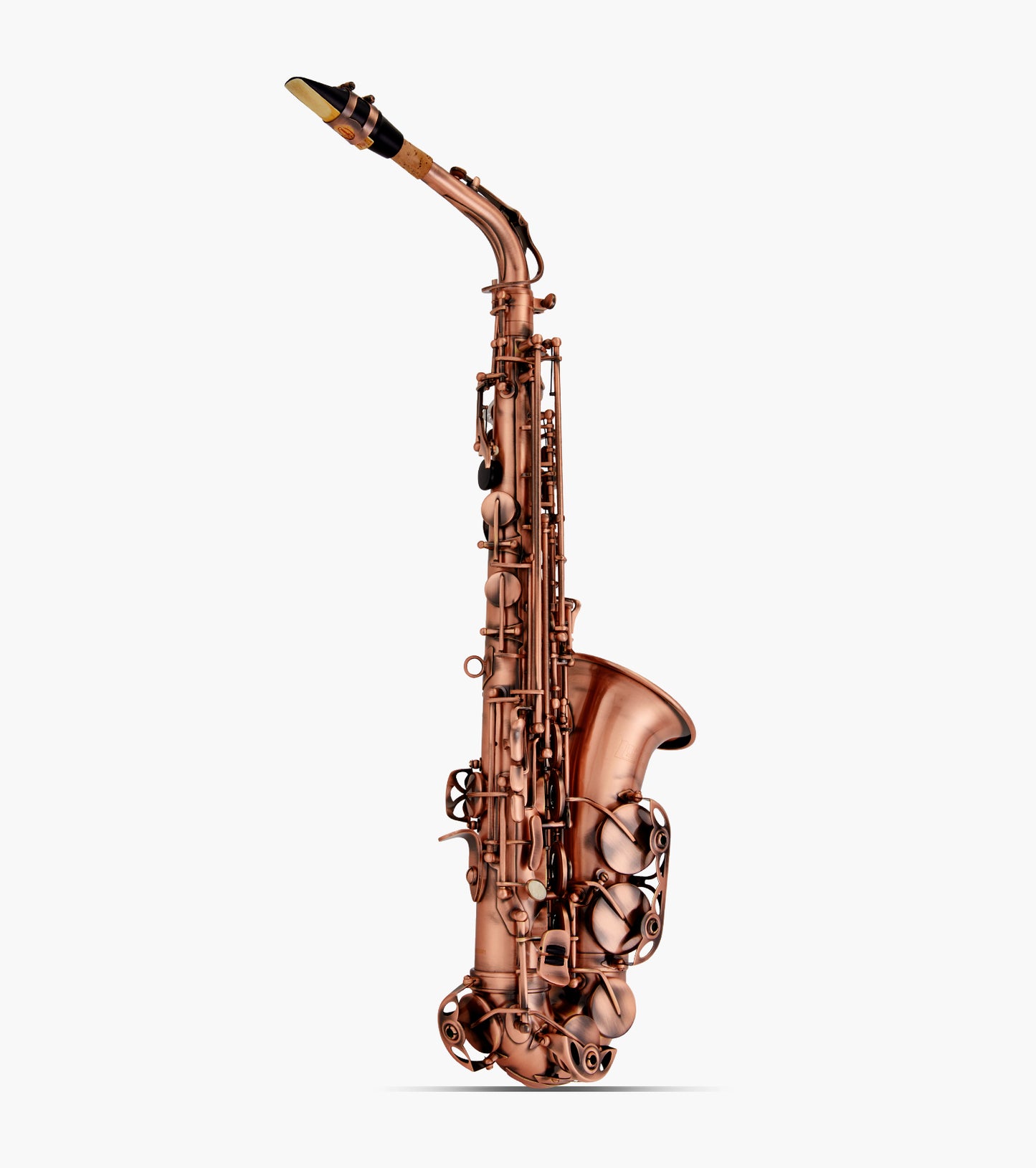 E-Flat Red Alto Saxophone - Back