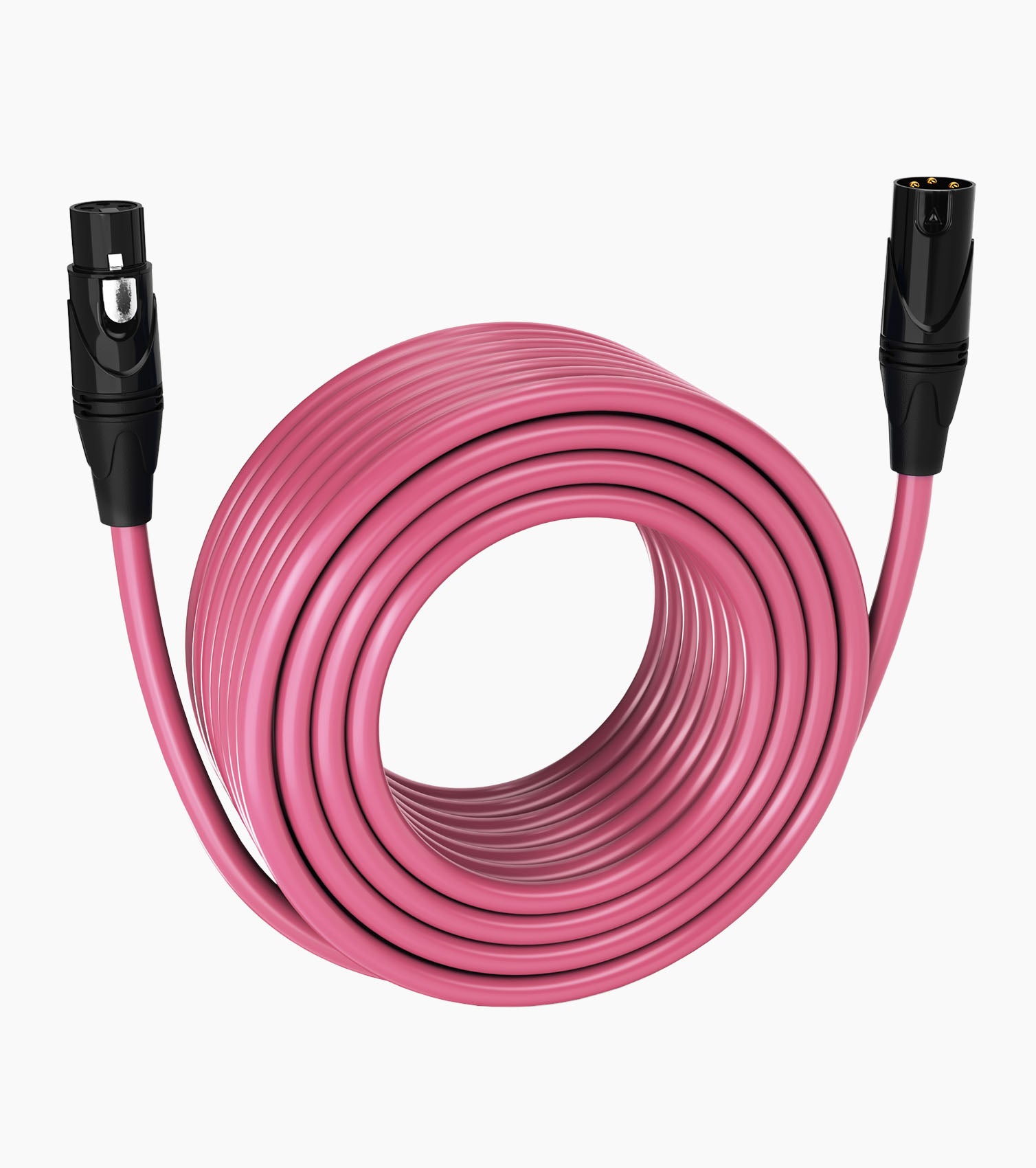 150 Feet Pink Male to Female XLR Cable - Hero Image