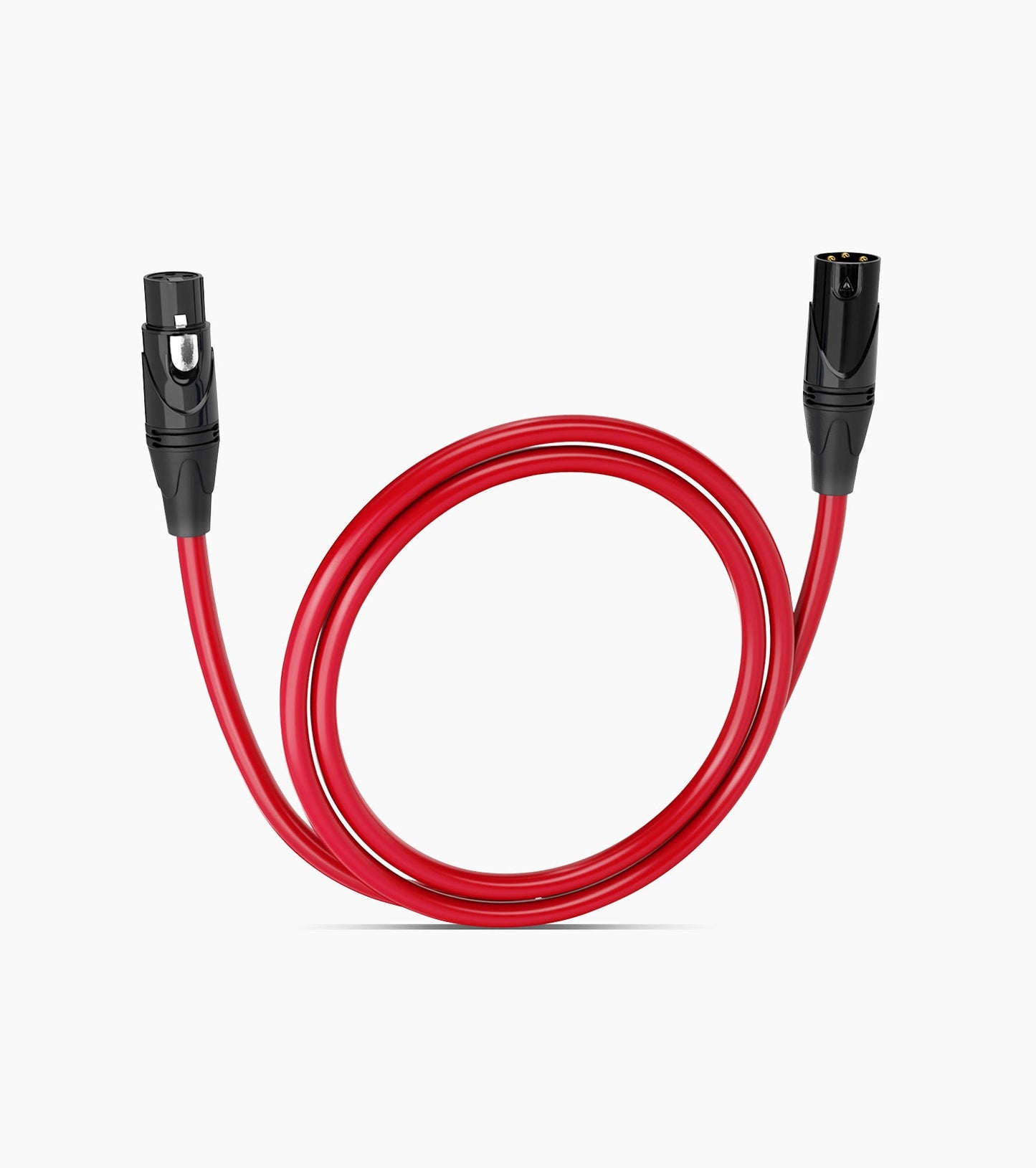 3 Feet Red XLR Cable Male to Female - Hero Image