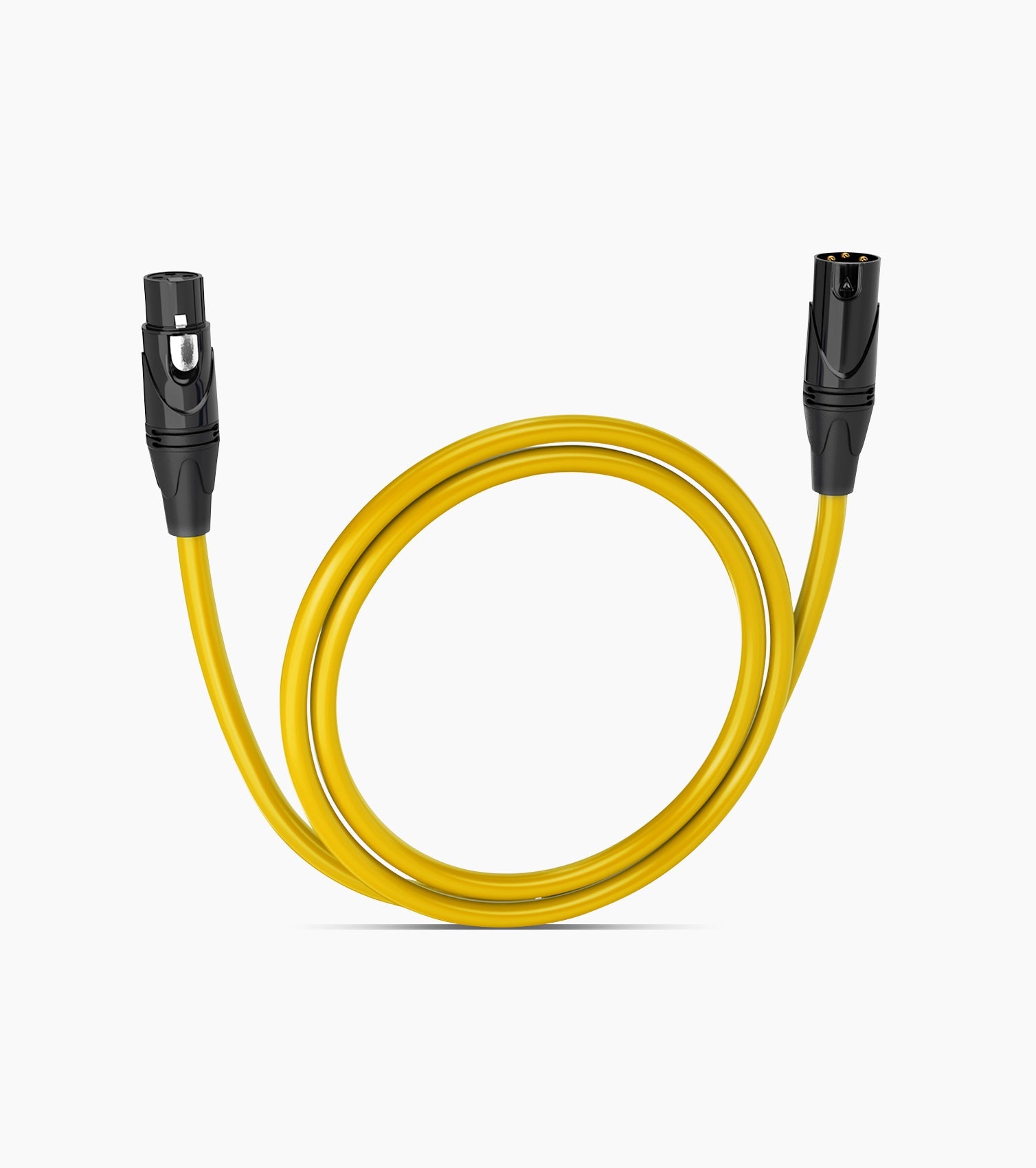 3 Feet Yellow XLR Cable Male to Female - Hero Image