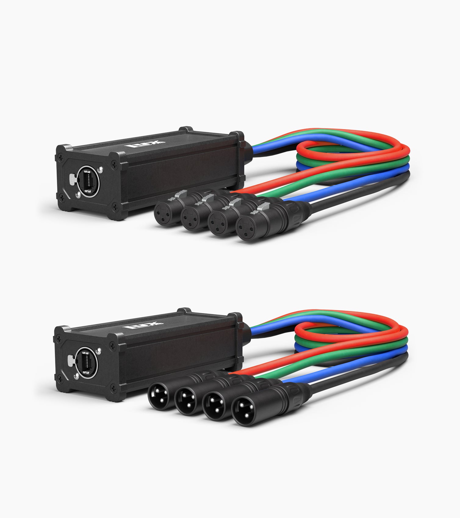 LyxPro 4-Channel XLR to Cat6 Network Cables - Hero image