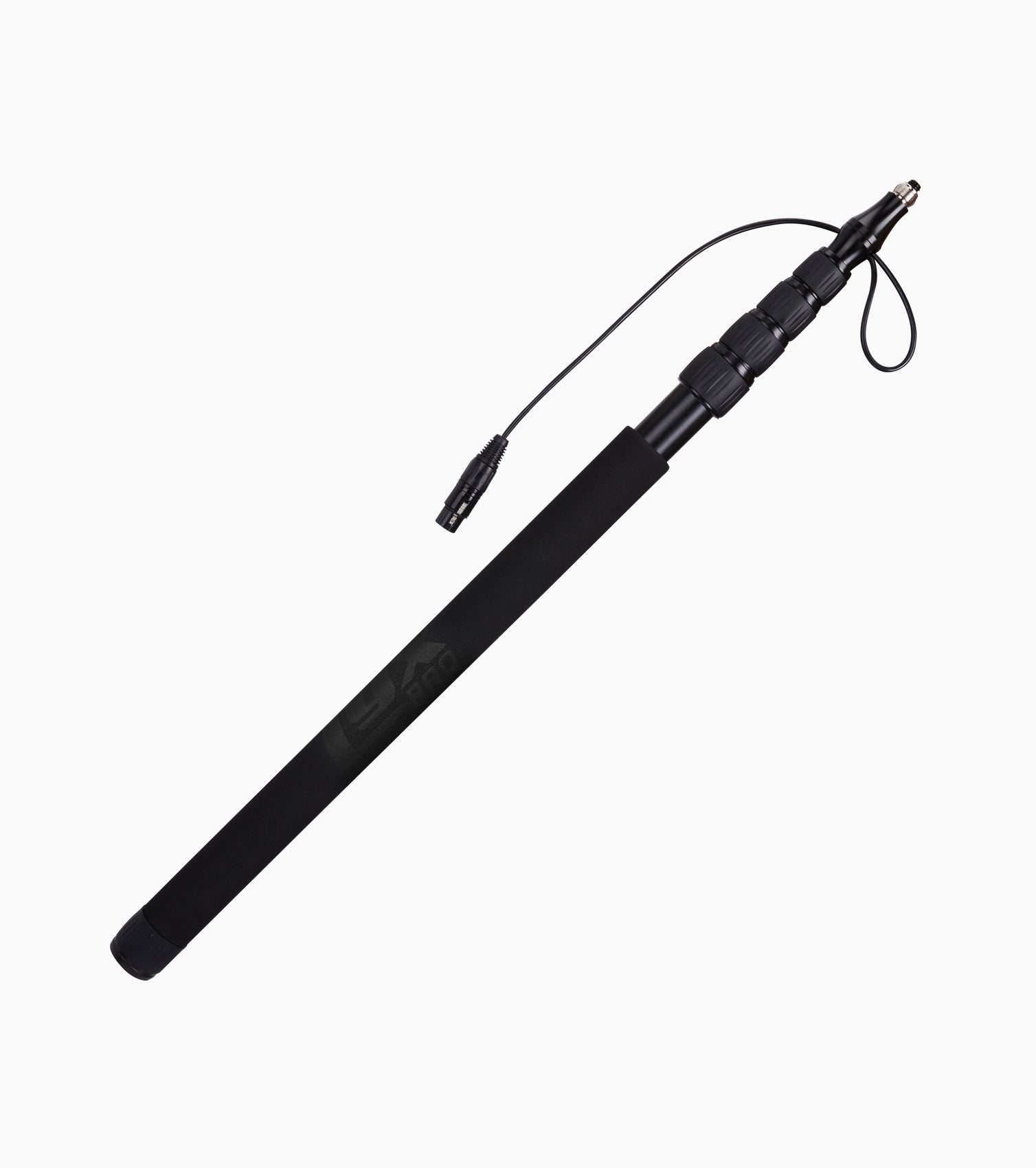 telescoping microphone boom pole with cable 