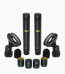  cardioid, super cardioid, and omni capsules 