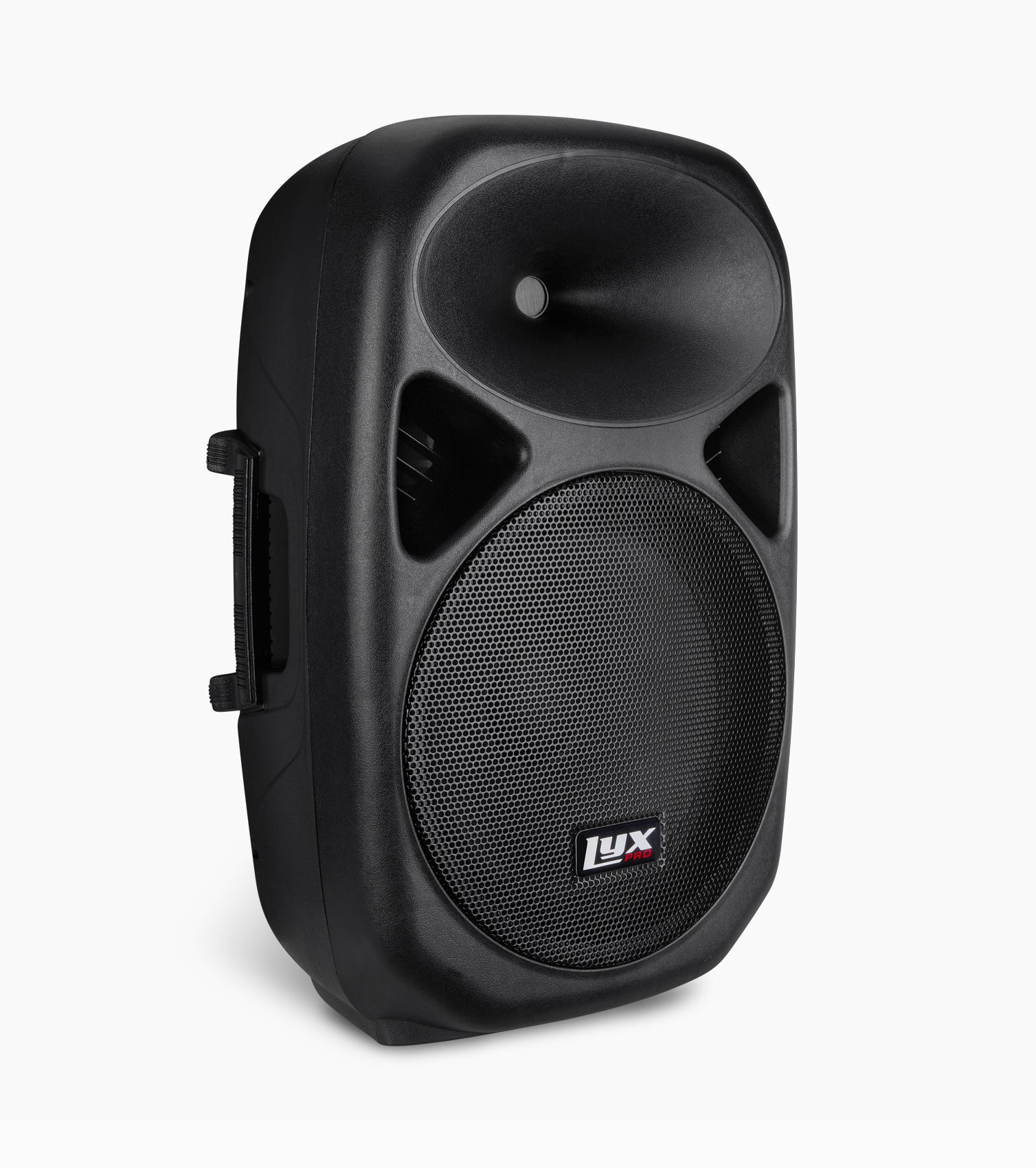 LyxPro Portable 12 in Passive PA Speaker - Side view