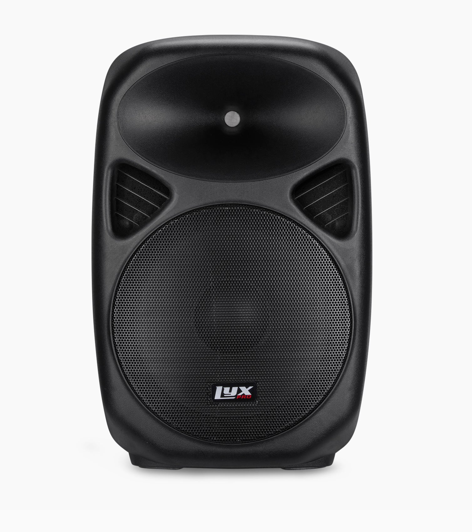 15” portable battery-powered PA speaker