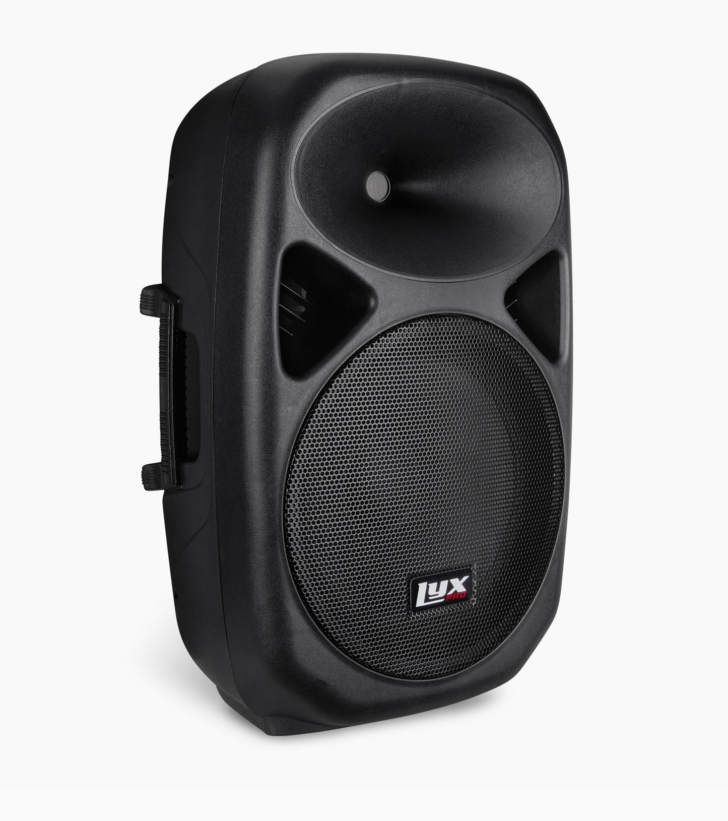 LyxPro Portable 15 in Passive PA Speaker - Side view