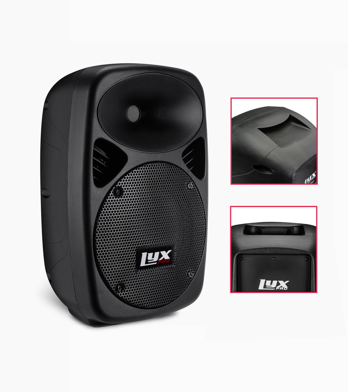 LyxPro Portable 8 in Passive PA Speaker - View