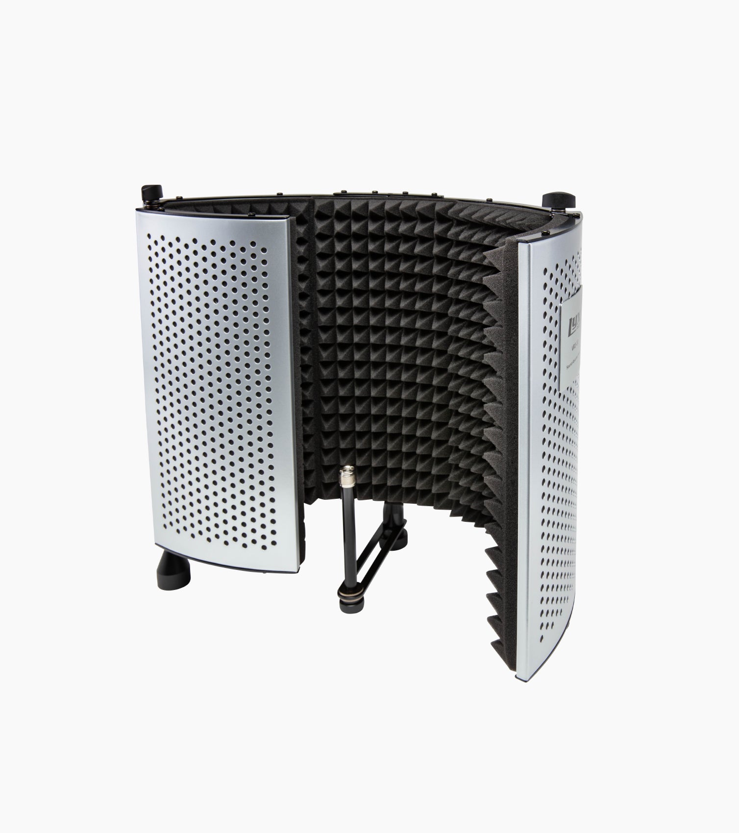 Sound Absorbing Vocal Shield - Side View