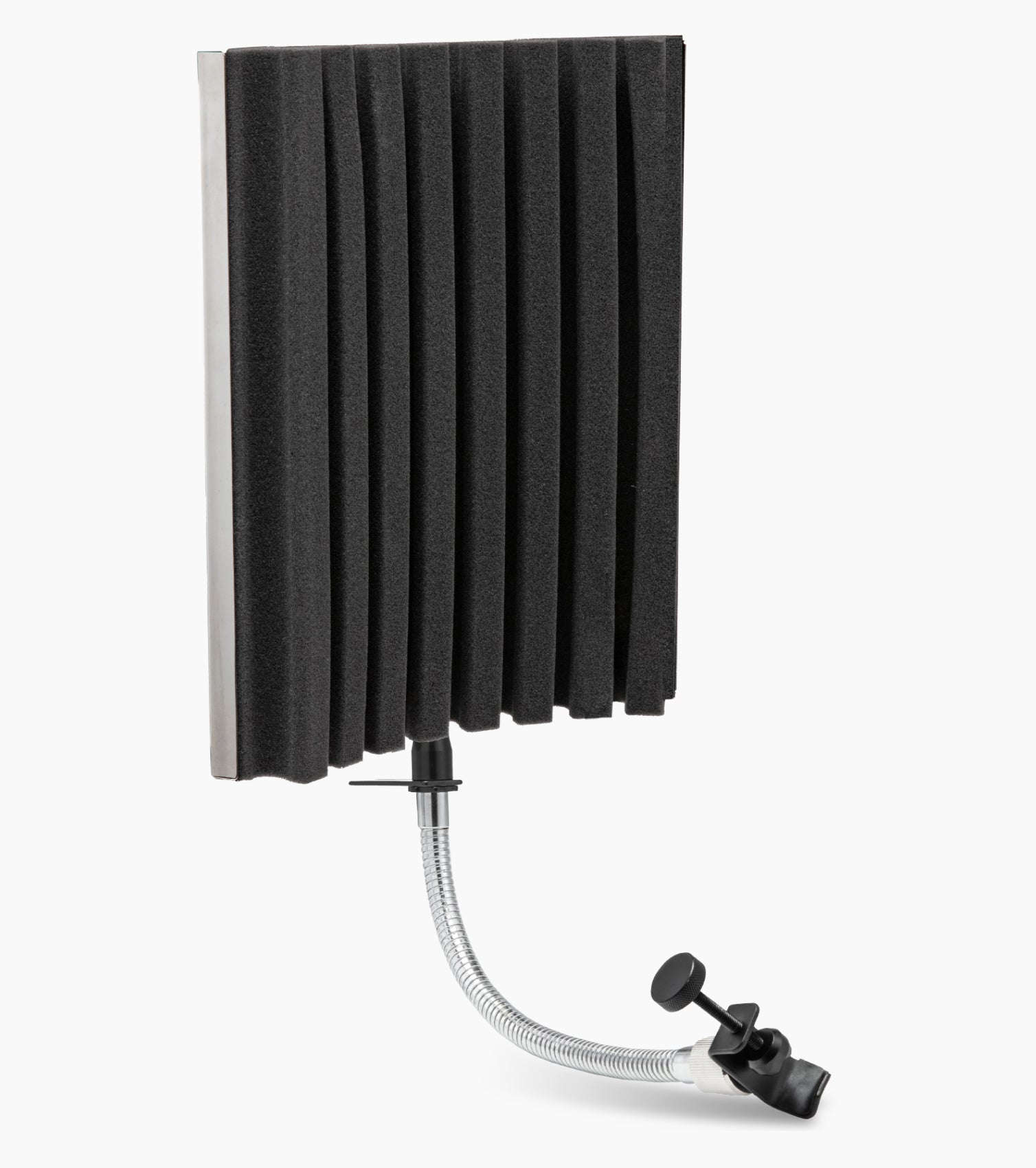 VRI-40 sound-absorbing vocal shield with gooseneck arm 