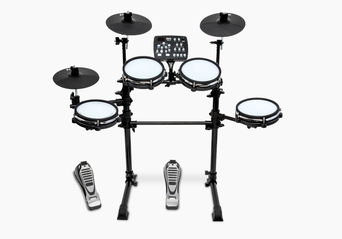7 piece electronic drum set 