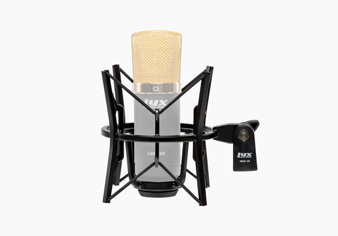 studio shock mount with pop filter 