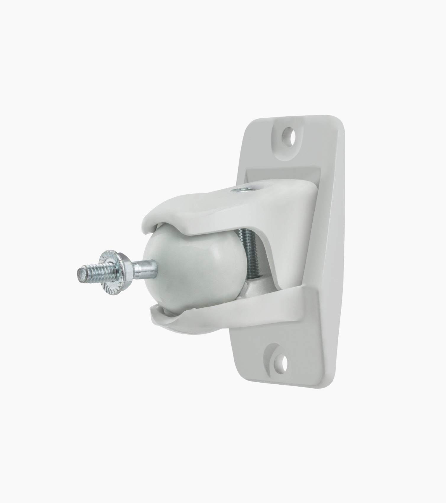 pro grip wall mounted speaker bracket in white