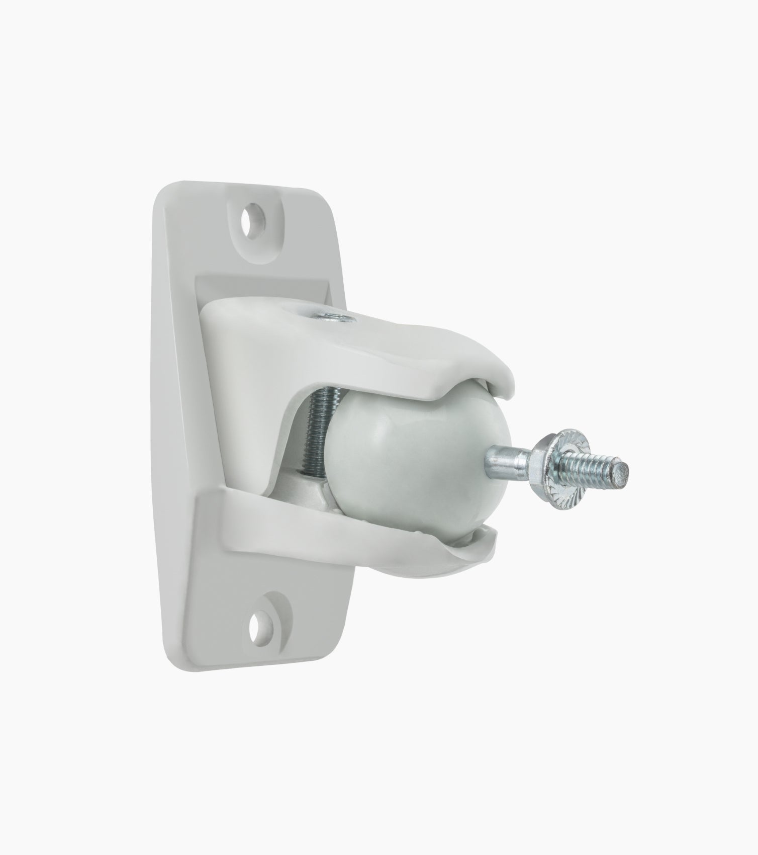 pro grip wall mounted speaker bracket in white